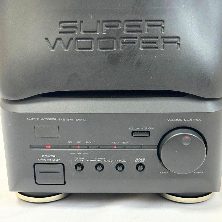 KENWOOD スーパーウーファー SW-9 ケンウッド 音出し確認済 稀少