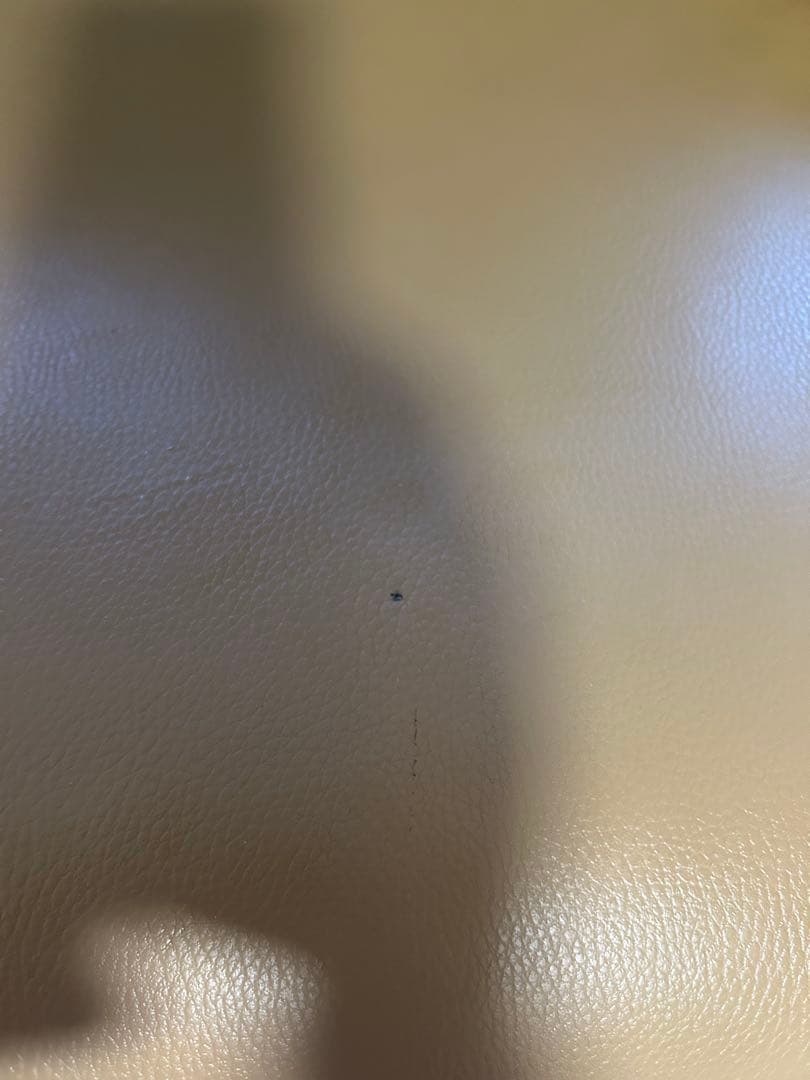 NOCE ベージュ 合成皮革 アームチェア 1人掛け