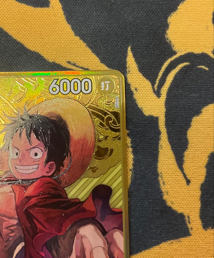 ワンピースカード　ルフィ　2nd ANNIVERSARY SET SR パラレル