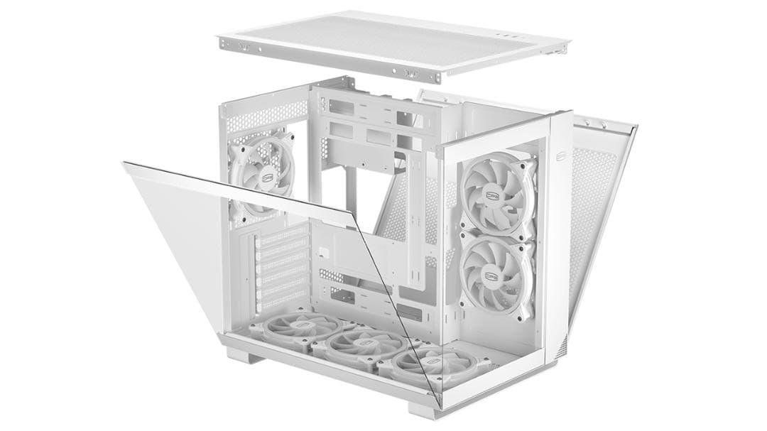 PCCOOLER CPS - C3 T500 ARGB ピラーレス ホワイト