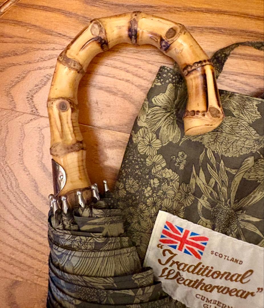 ◆希少美品♡Traditional Weatherwearリバティ晴雨兼用折畳傘