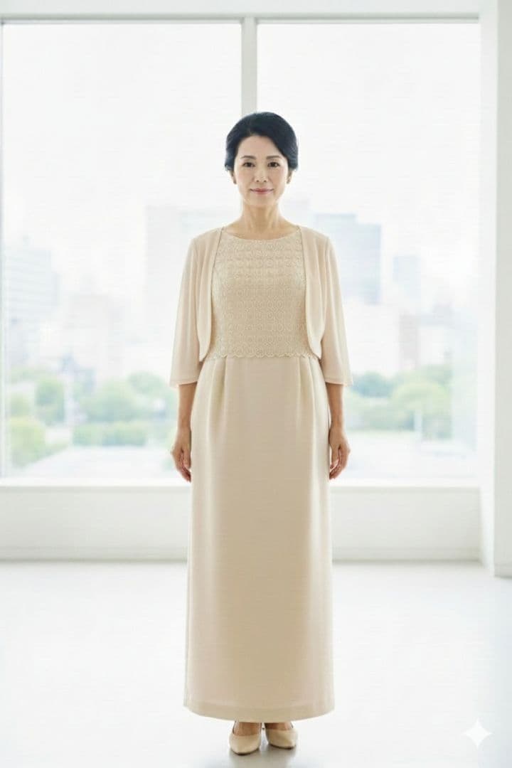 タグ付き(13) GENET VIVIEN レースカバーアップドレスワンピース