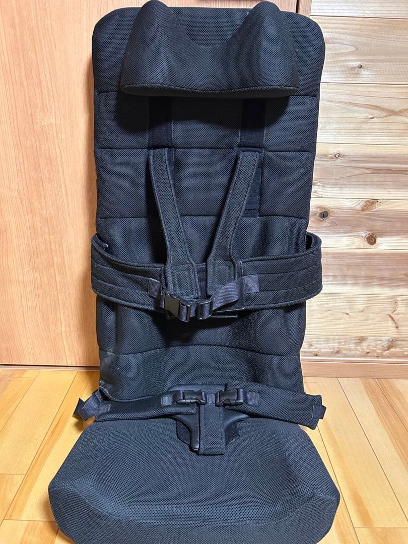 障がい児用カーシート　チャイルドシート　ブラック　Lサイズ