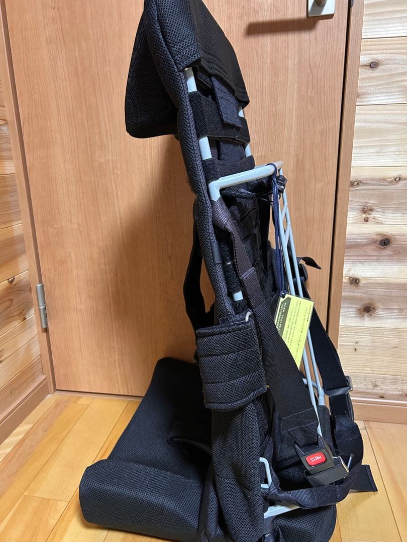 障がい児用カーシート　チャイルドシート　ブラック　Lサイズ