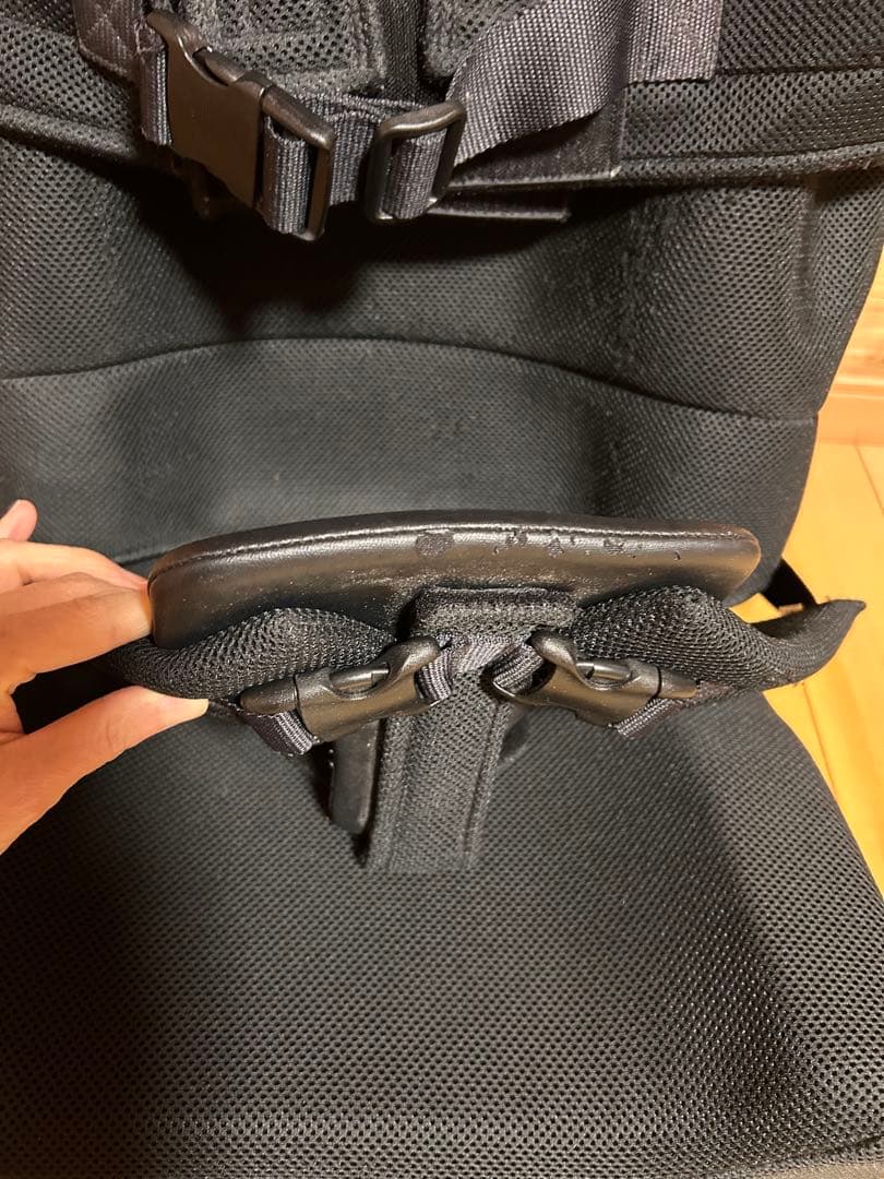 障がい児用カーシート　チャイルドシート　ブラック　Lサイズ