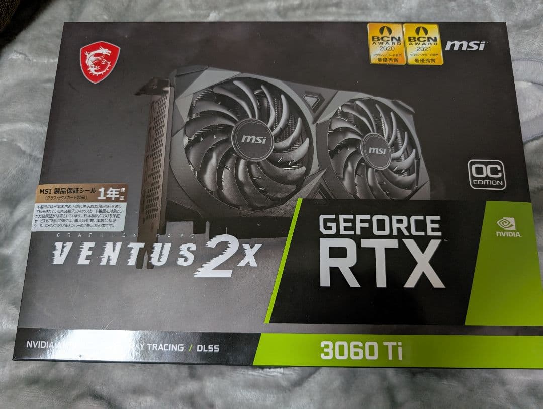 【美品】GeForce RTX™ 3060 Ti VENTUS 2X OC