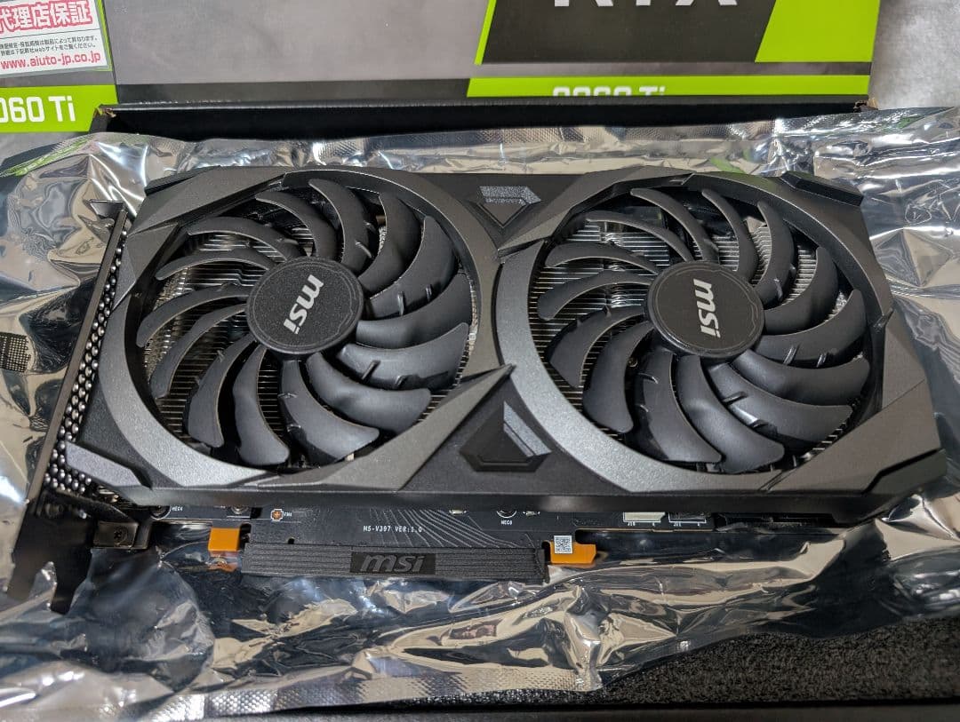 【美品】GeForce RTX™ 3060 Ti VENTUS 2X OC