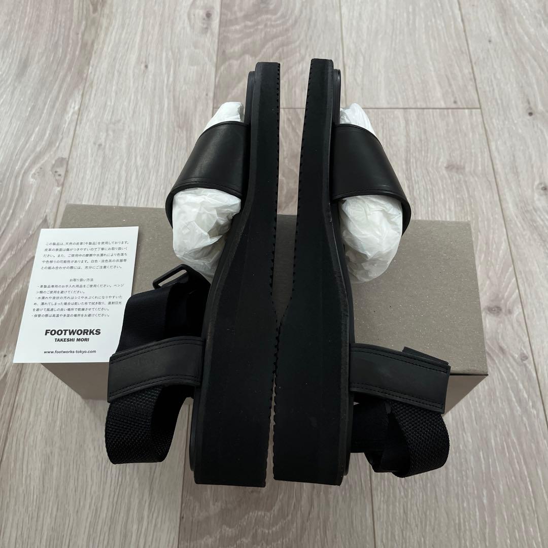 未使用　フットワークス　サンダル　25cm