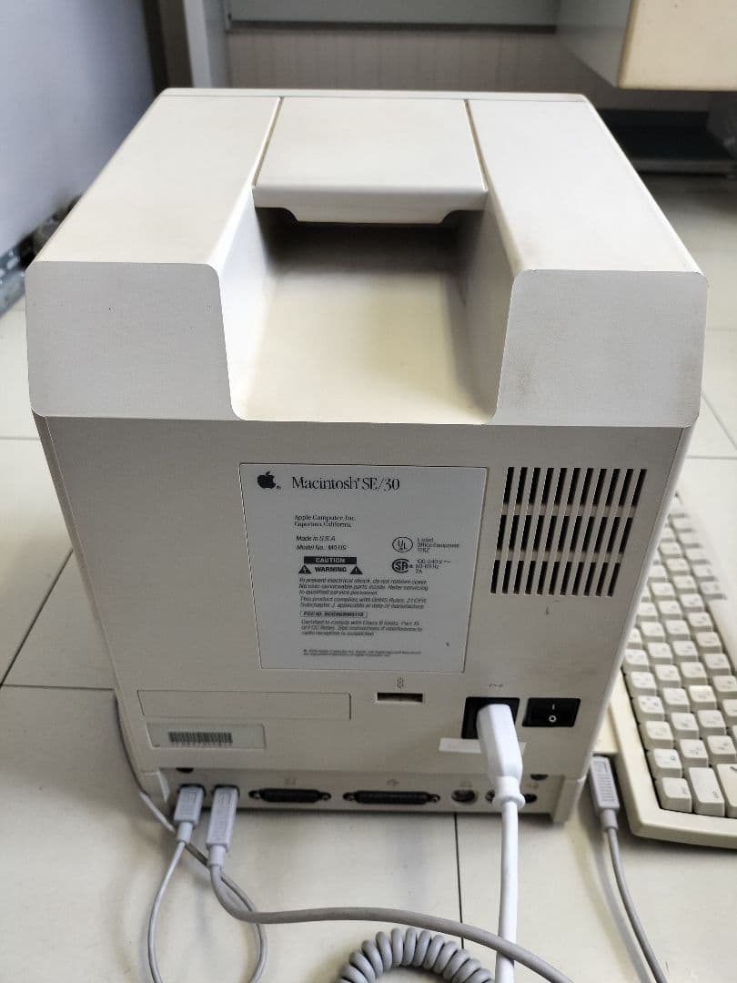 Apple Macintosh SE/30 本体 キーボード マウス