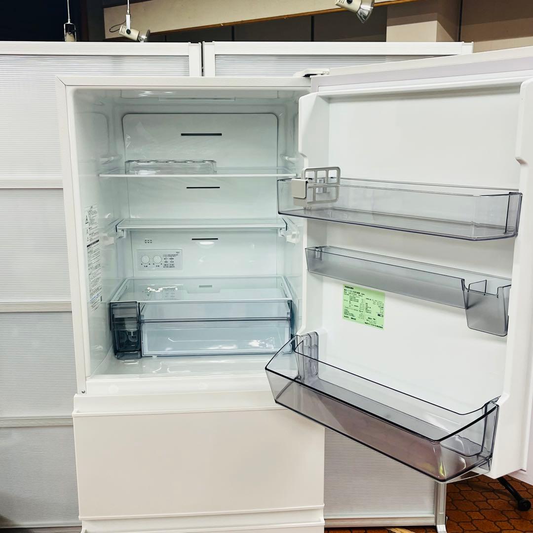 【美品】TOSHIBA 冷凍冷蔵庫 GR-V33SC (WU) 2024年製
