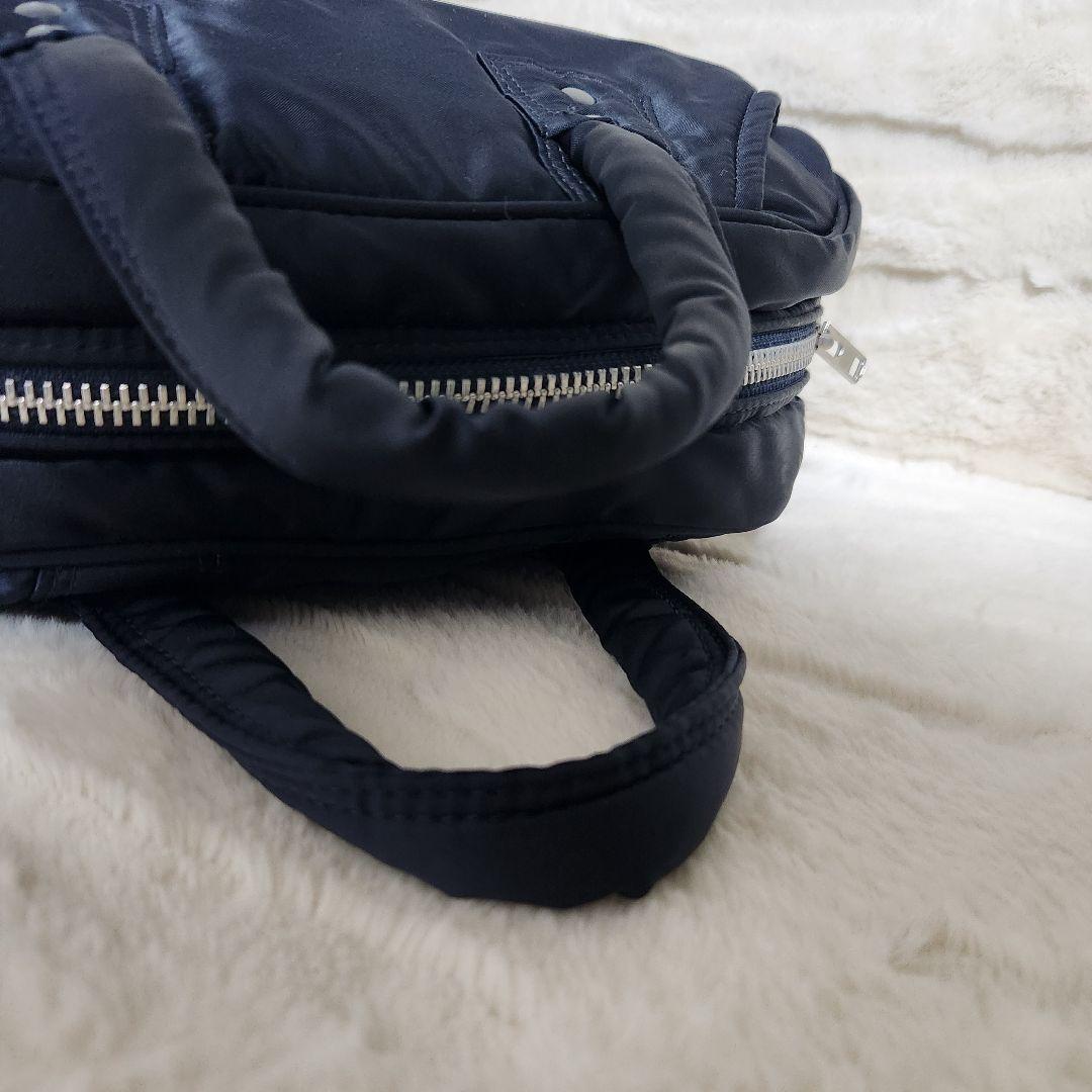 【極美品✨】PORTER タンカー ミニボストンバッグ 希少ドラム型 ネイビー