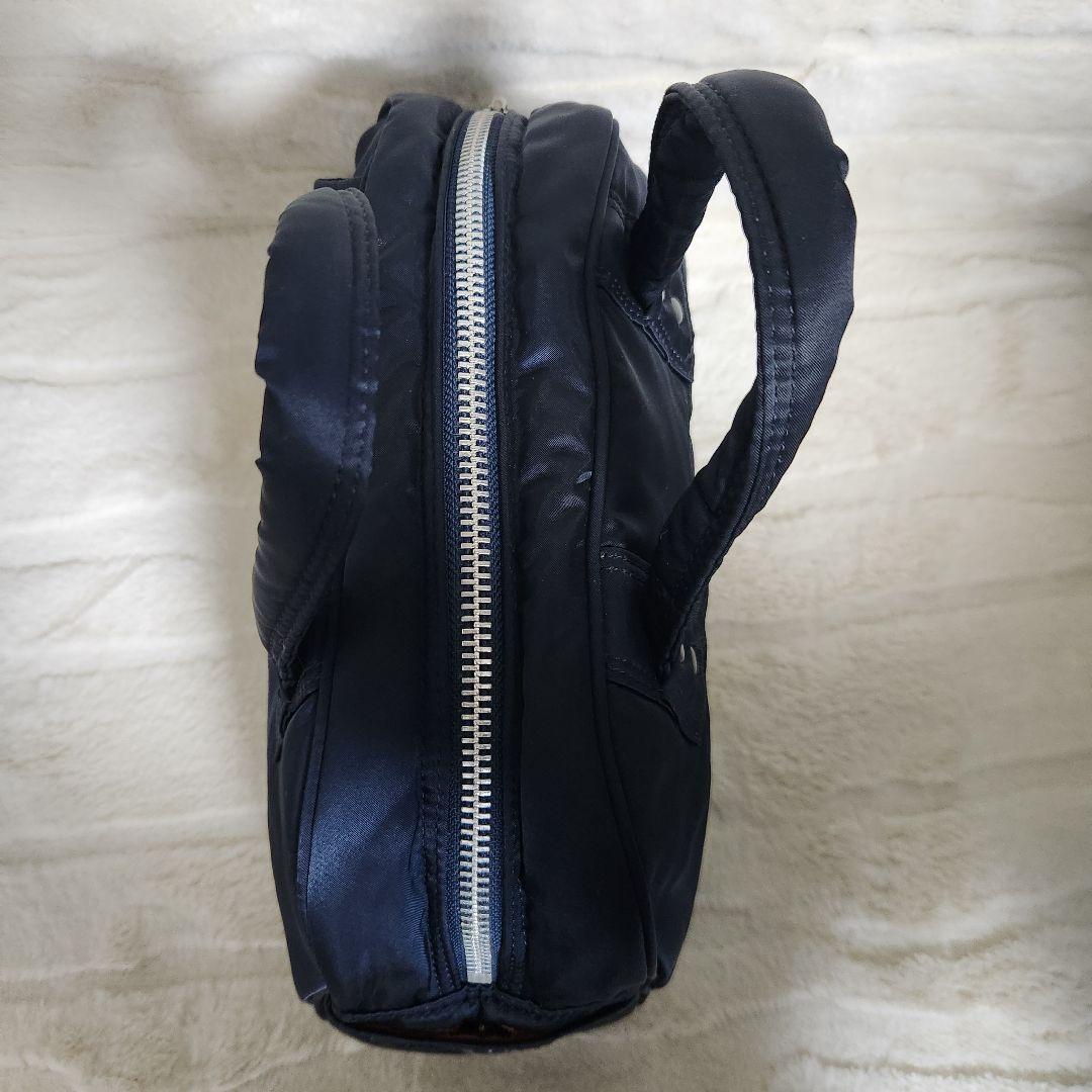 【極美品✨】PORTER タンカー ミニボストンバッグ 希少ドラム型 ネイビー