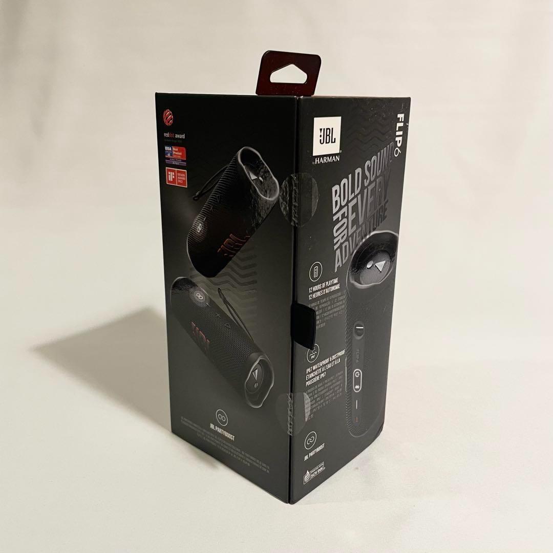 JBL FLIP6 ワイヤレススピーカー ブラック
