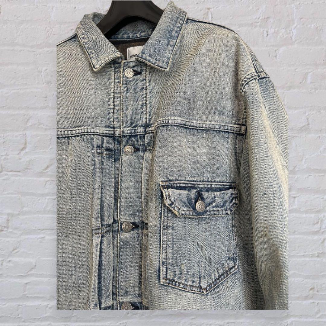 BOWWOW ブランケット デニムJK AGING XL Tバック