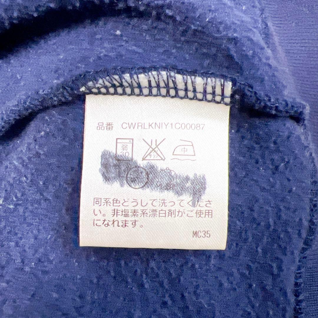 ポロバイラルフローレン ジップアップパーカー ビッグポニー刺繍 ネイビー