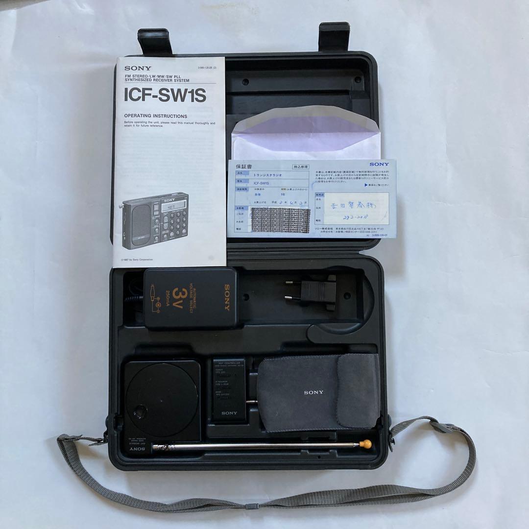 SONY ICF-SW1 ポータブルラジオ