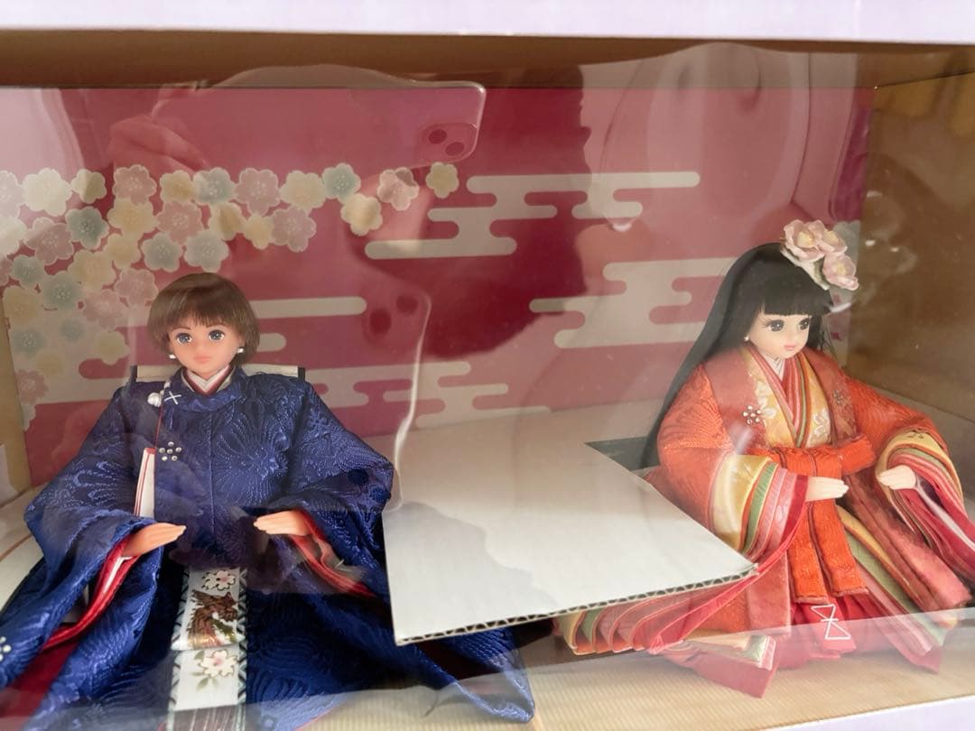 お雛様　リカちゃん　親王飾り　久月