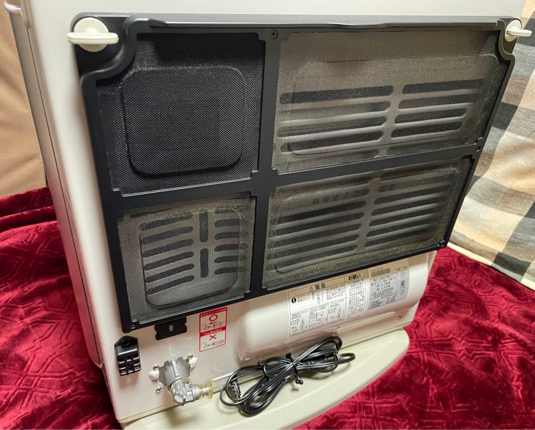 【大阪ガス】シャーププラズマクラスターガスファンヒーター ガスコード付15畳まで