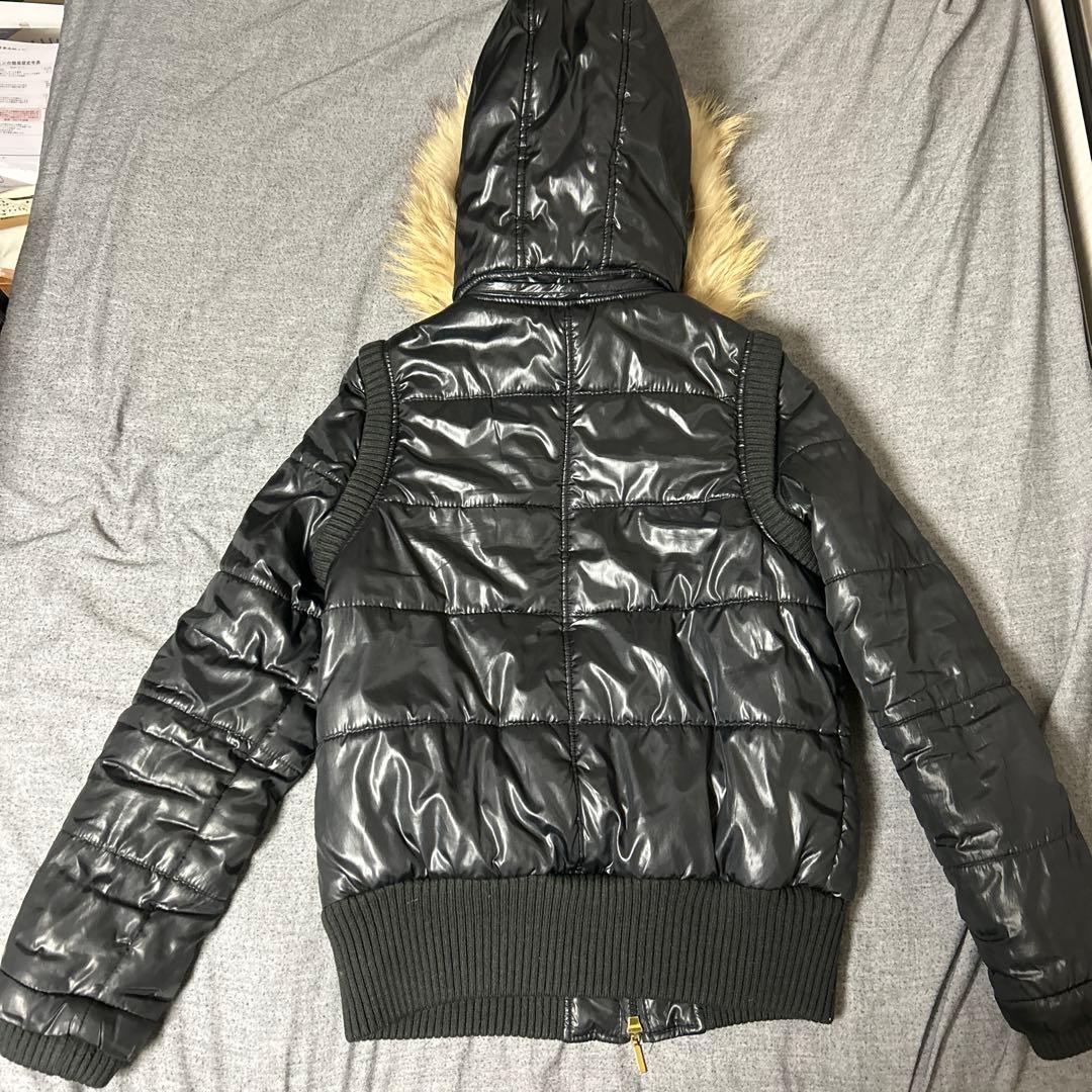 semantic design ファー ダウンジャケット