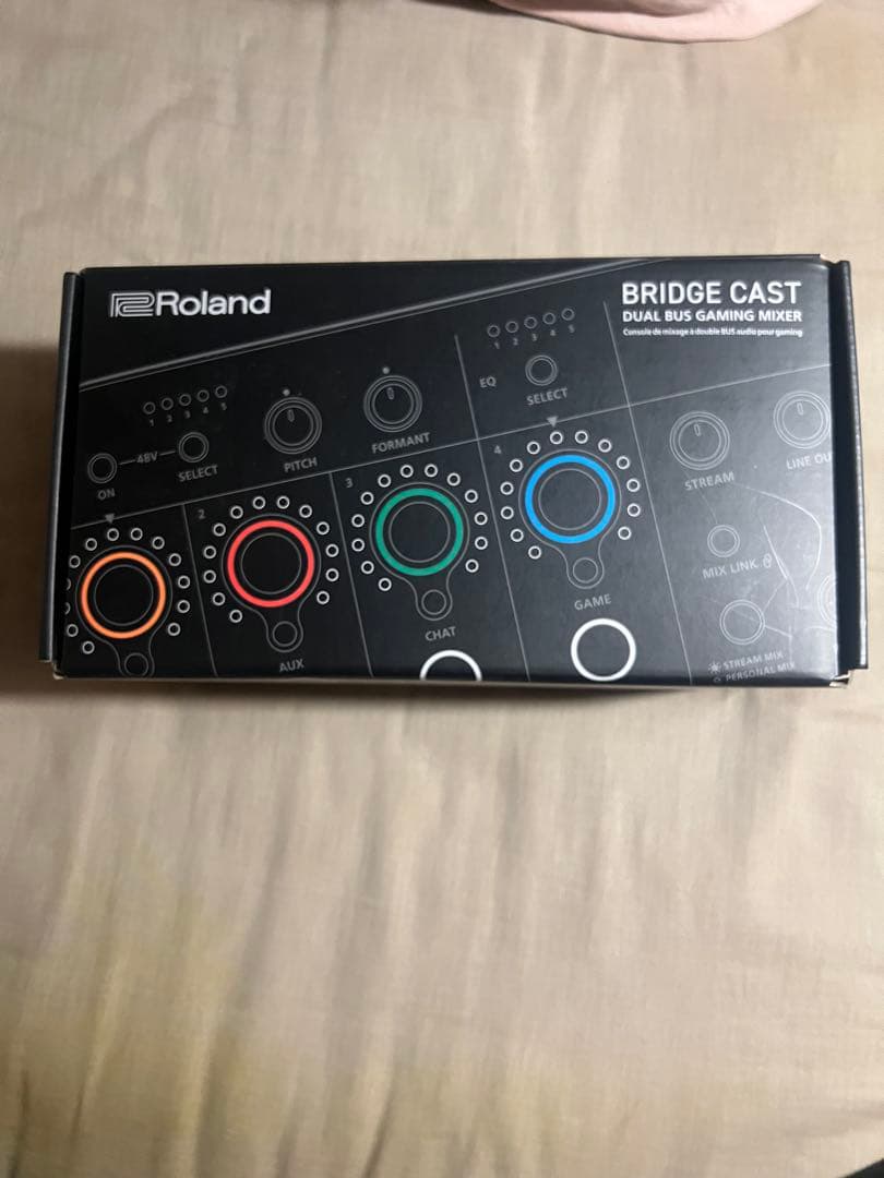 Roland BRIDGE CAST デュアルバスゲーミングミキサー