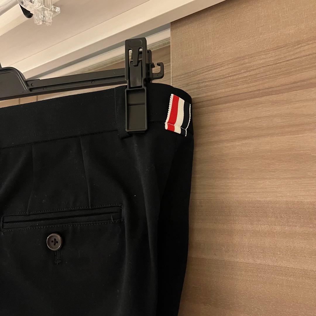 【極美品】THOM BROWNE コットンツイル　4BAR