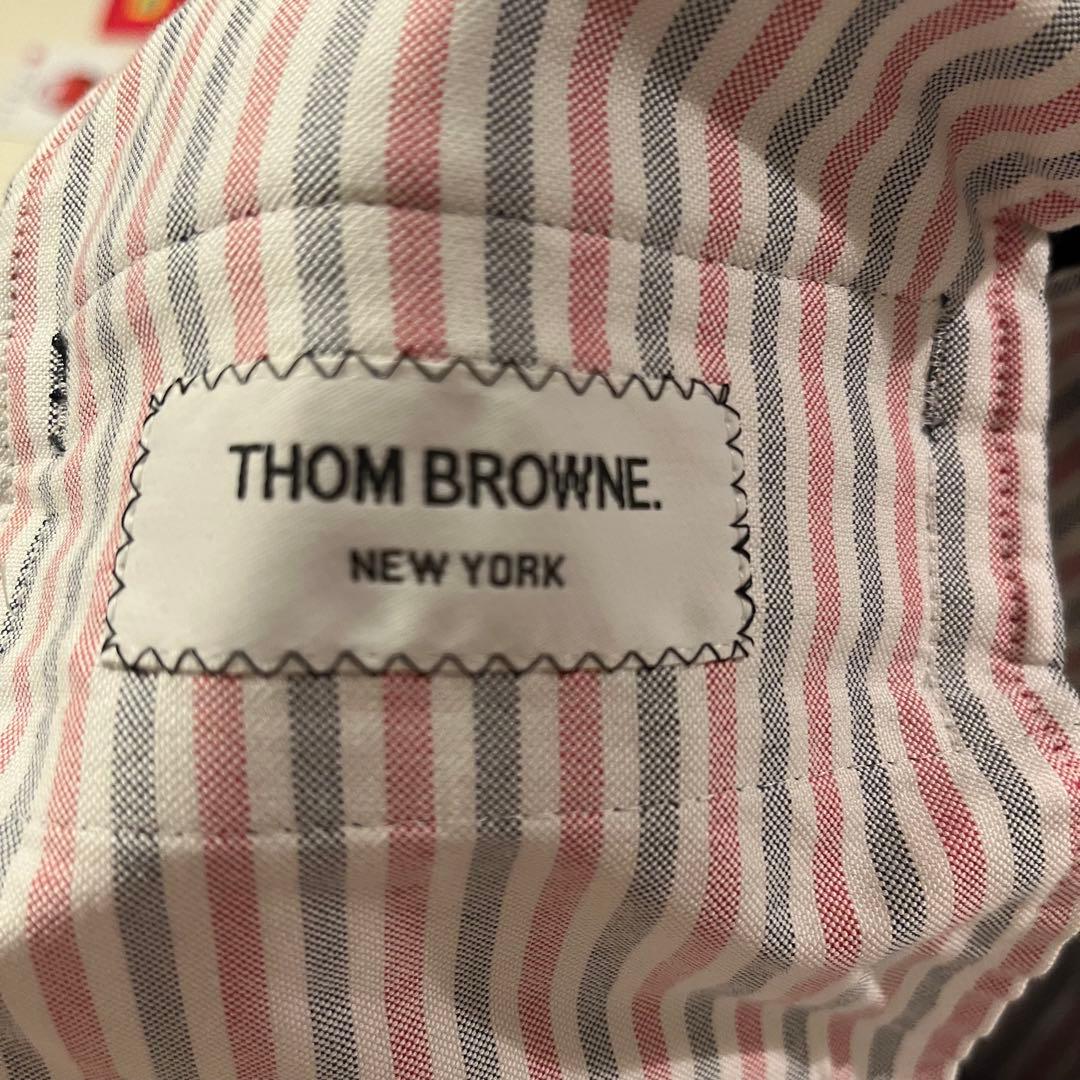 【極美品】THOM BROWNE コットンツイル　4BAR