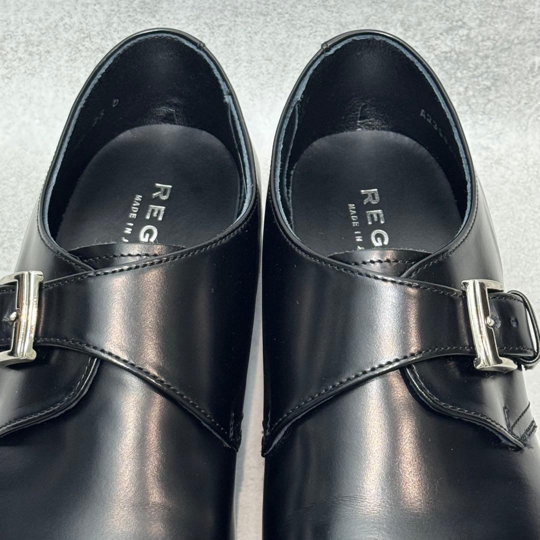 【新品】定価3.3 REGAL リーガル 17BL シングルモンク 革靴
