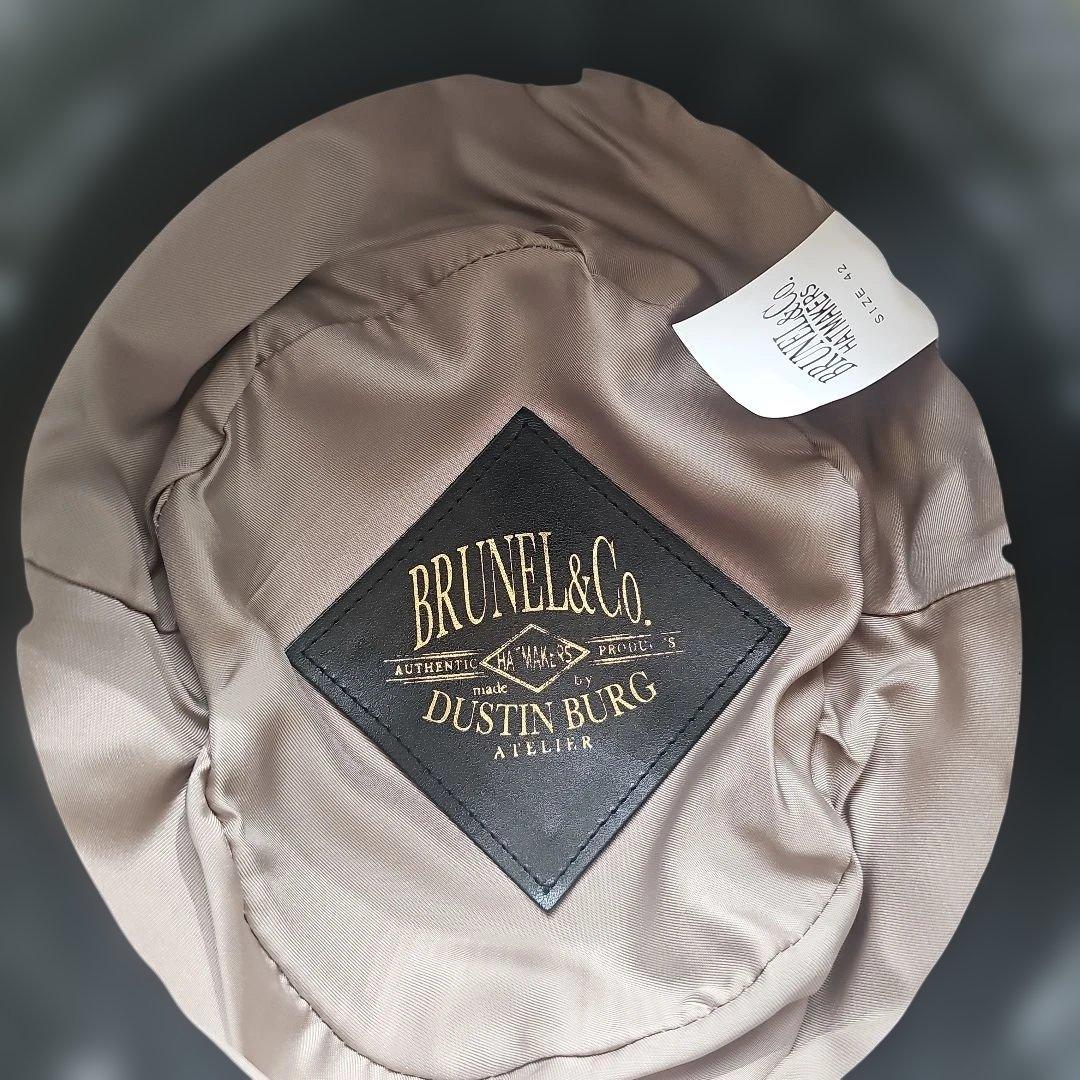 vice　BRUNEL&CO. ポークパイハット　ホースハイド(茶芯)