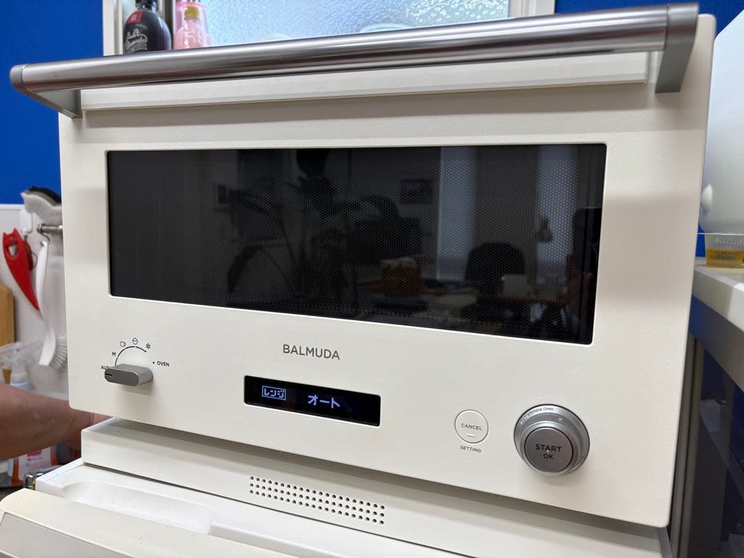 BALMUDA オーブンレンジ ガラス扉付き