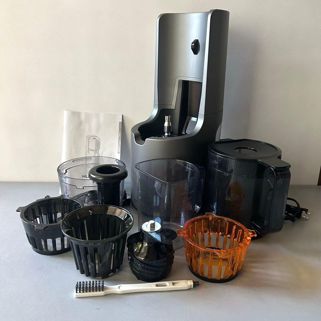 HUROMヒューロム スロージューサー H-200 ダークグレー