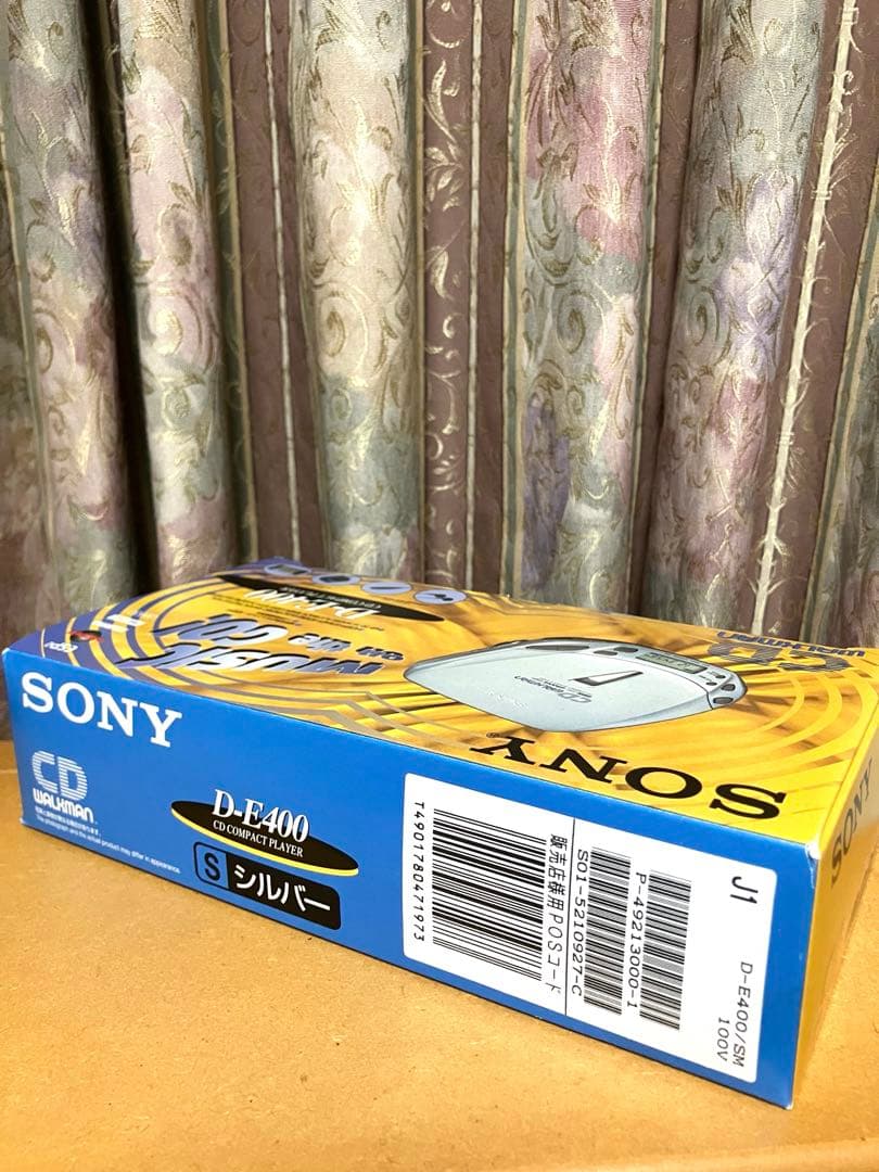 【箱付き◎超美品】SONY D-E400 CDプレーヤー 動作確認済み★レア