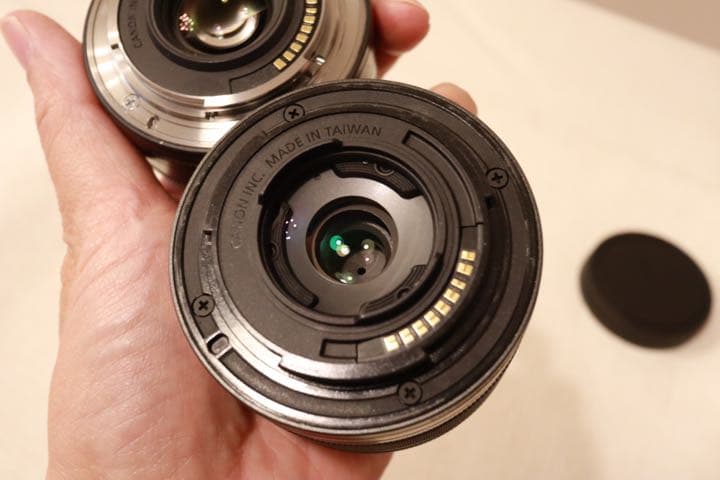 再SALE！Canon kiss M ダブルレンズセット　EF-Mマウント