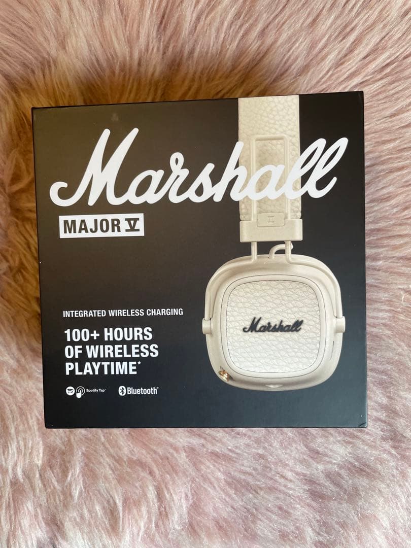 Marshall Major V ワイヤレスヘッドフォン ホワイト　新品　未使用