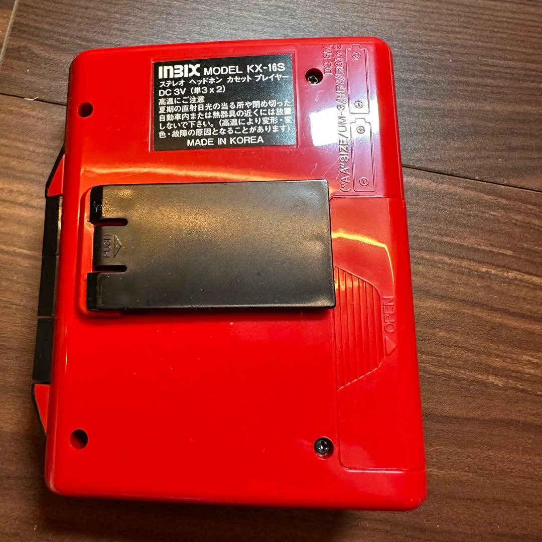 INBIX KX-16S カセットプレーヤー 5548