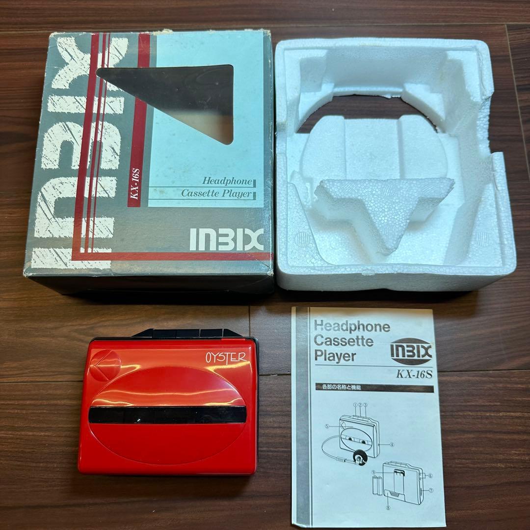 INBIX KX-16S カセットプレーヤー 5548