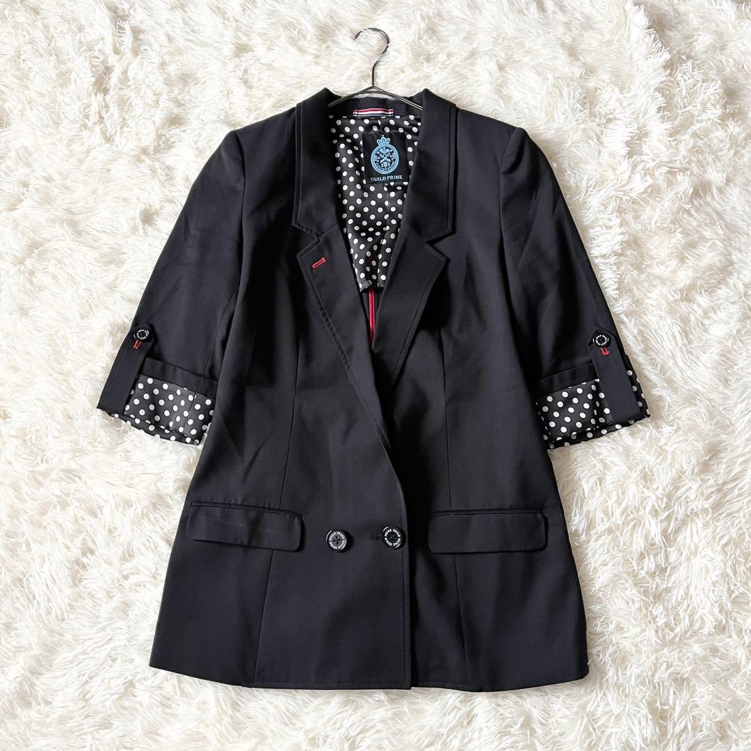 石原さとみ着用 GUILD PRIME ギルドプライム 5部袖 ジャケット