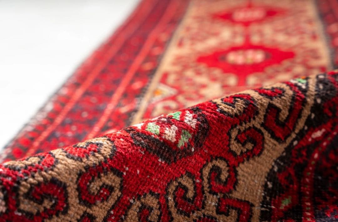 ヴィンテージ ペルシャ絨毯 1940 x 550mm 1980s VINTAGE