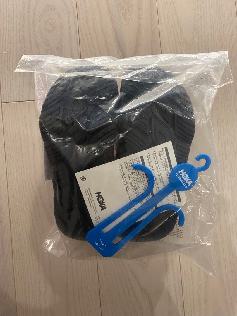 HOKA U ORA RECOVERY SLIDE 3 サイズ9黒　27㎝