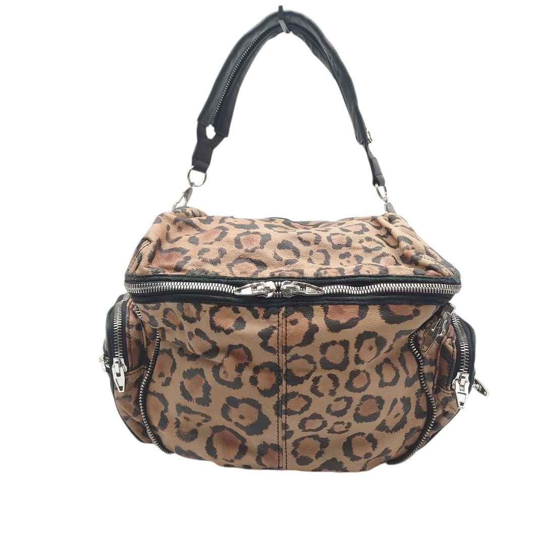 アレキサンダーワン　バッグ　レオパード　レザー　ショルダー　バッグ　ヒョウ柄
