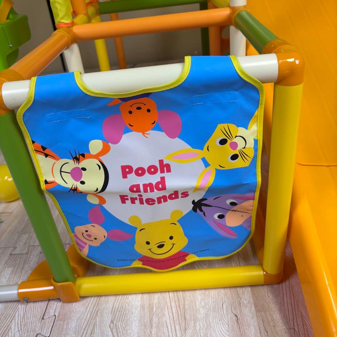 完品　☆美品☆　野中製作所　くまのプーさん　おりたたみロングスロープキッズパーク