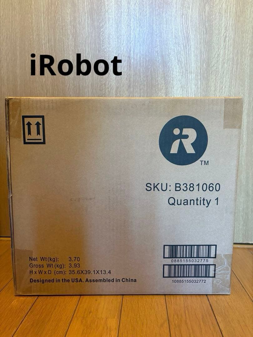 iRobot　床拭きロボット　ブラーバ381j　ブラック　B381060