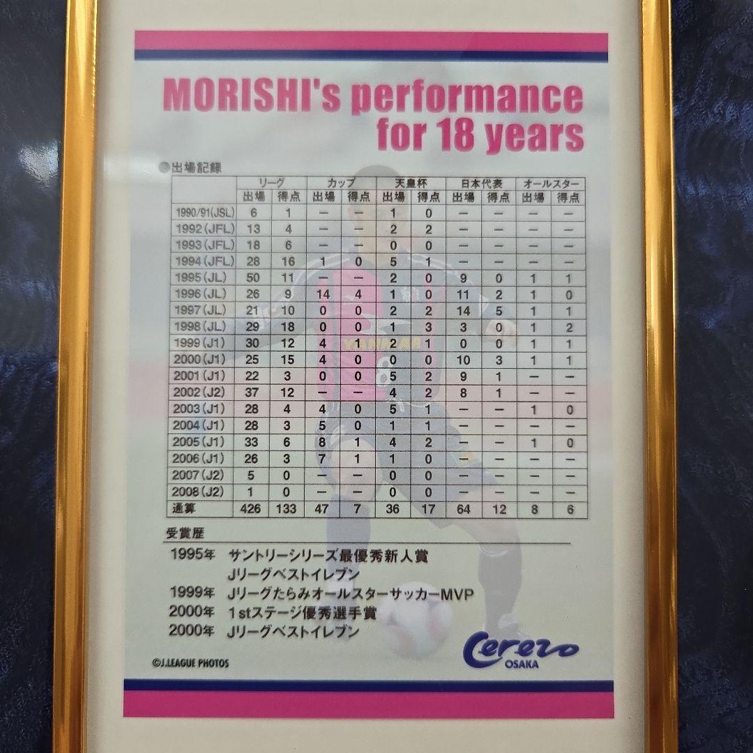 【貴重】セレッソ大阪　森島寛晃　引退記念品