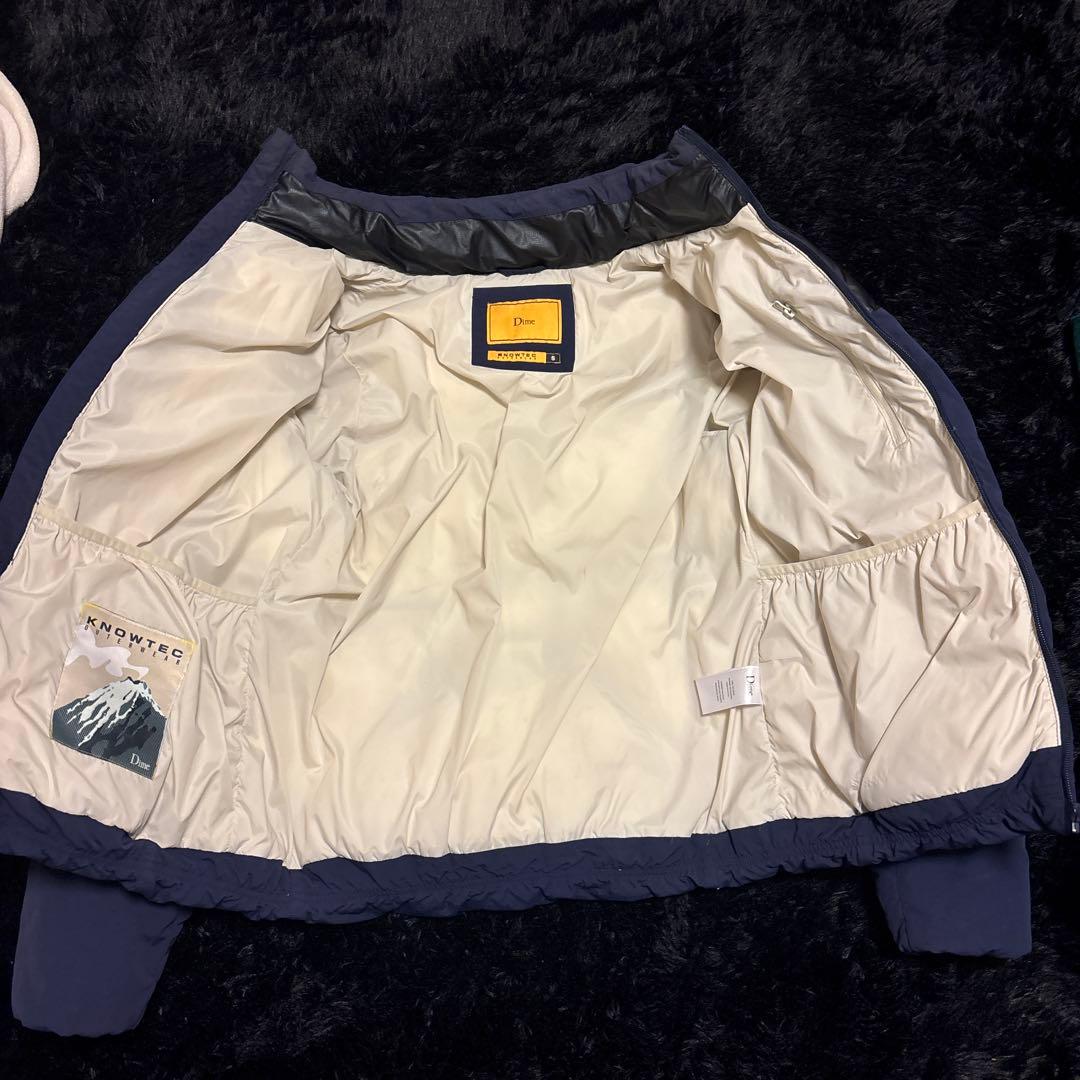 Dime ネイビー ダウンジャケット S