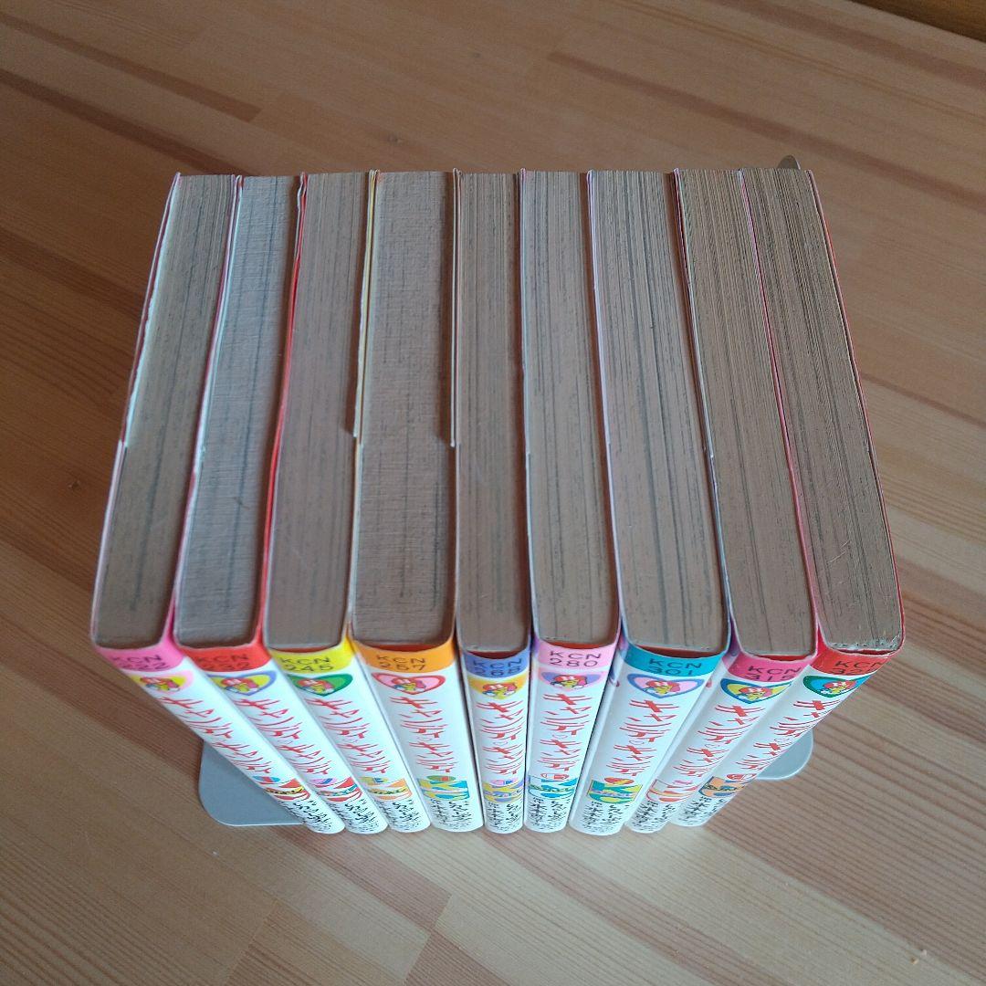 キャンディキャンディ　全9巻　赤文字統一　ほぼ新品　いがらしゆみこ　水木杏子