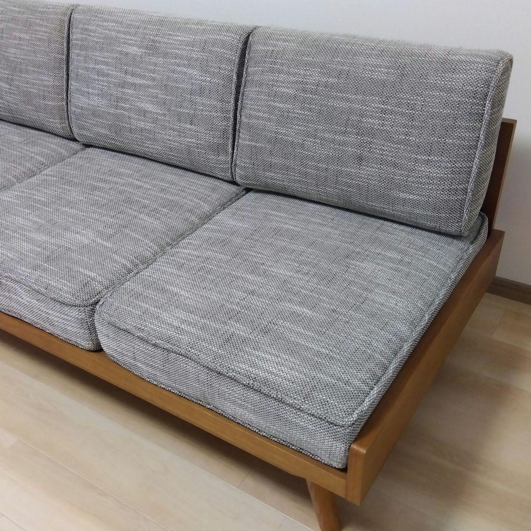 ウニコ ALBERO 3シーターソファ・ K41C