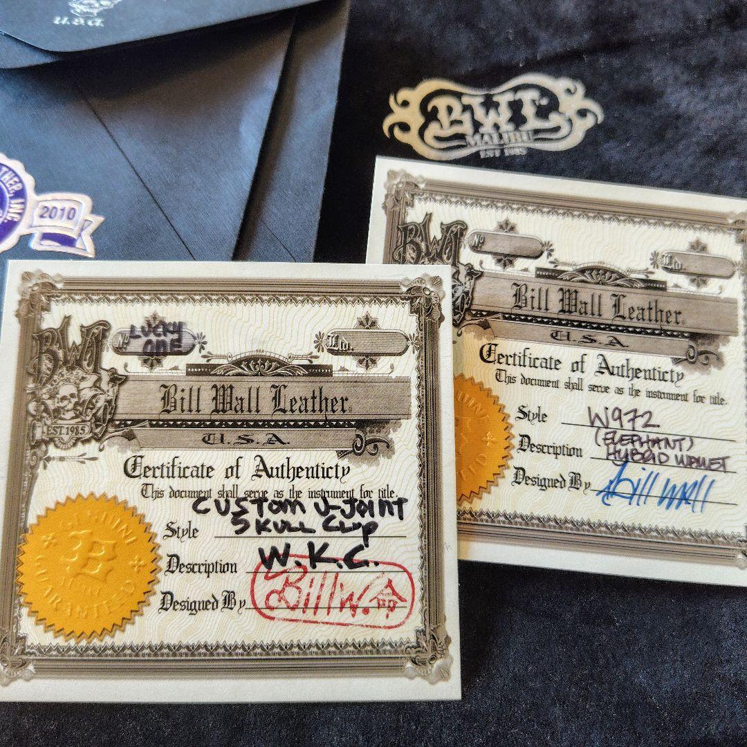 Bill Wall Leather U-JOINT ウォレットチェーン セット