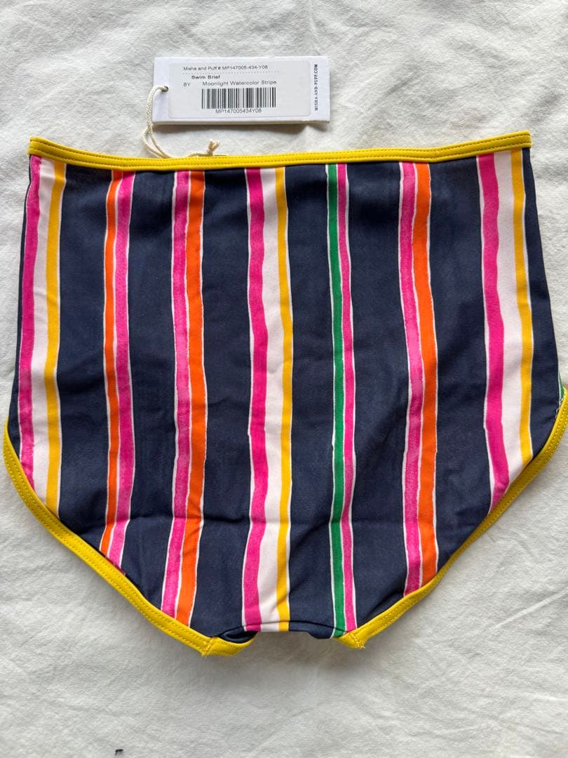 misha&puff ストライプ セパレート水着 8y