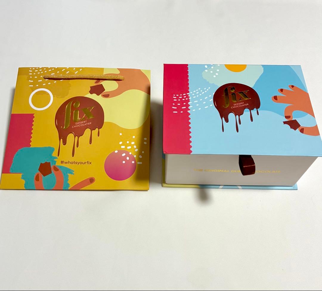 Fix ドバイチョコレート 6種類 箱入りセット ギフト スタイル バレンタイン