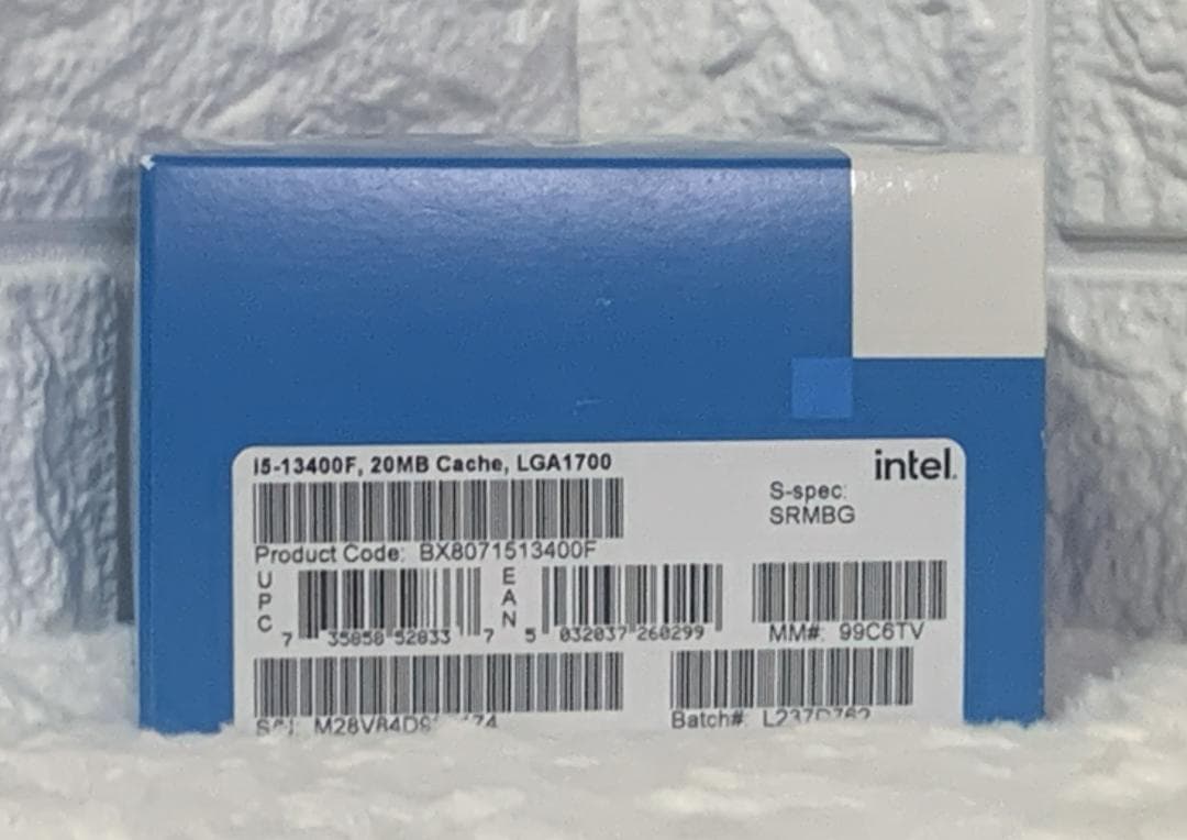 Intel Core i5-13400F 10コア16スレッド最大4.6GHz