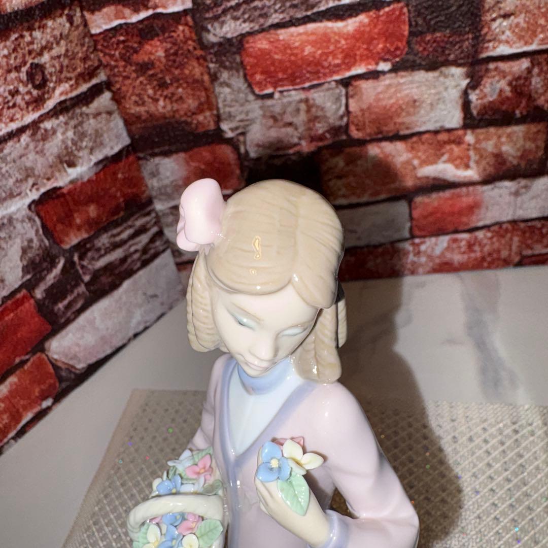 会員限定・希少　LLADRO リヤドロ　 春の香り　箱付